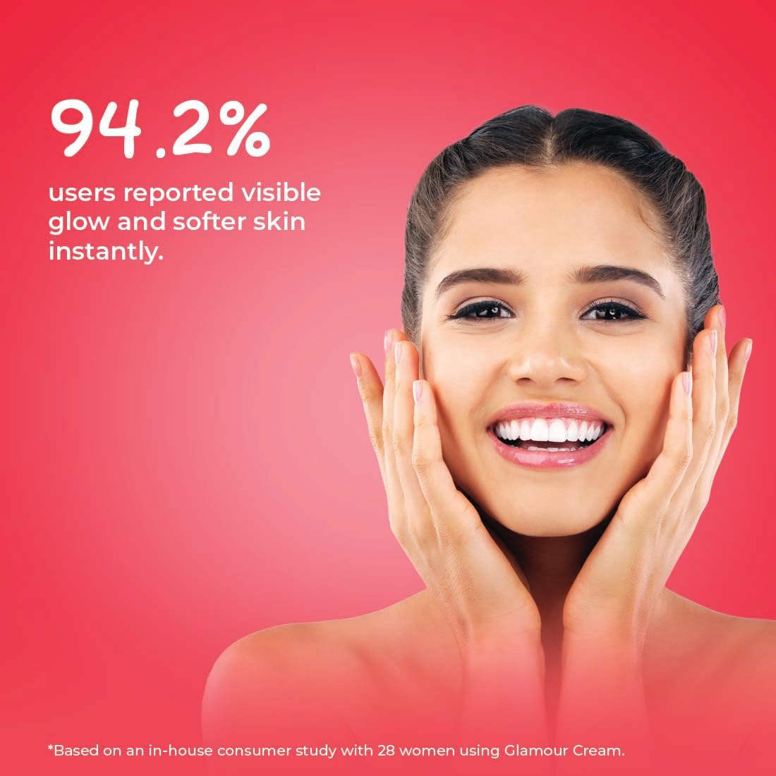 Sunny Herbals Glamour Cream for Smooth & Supple Skin | For Women - 100gm