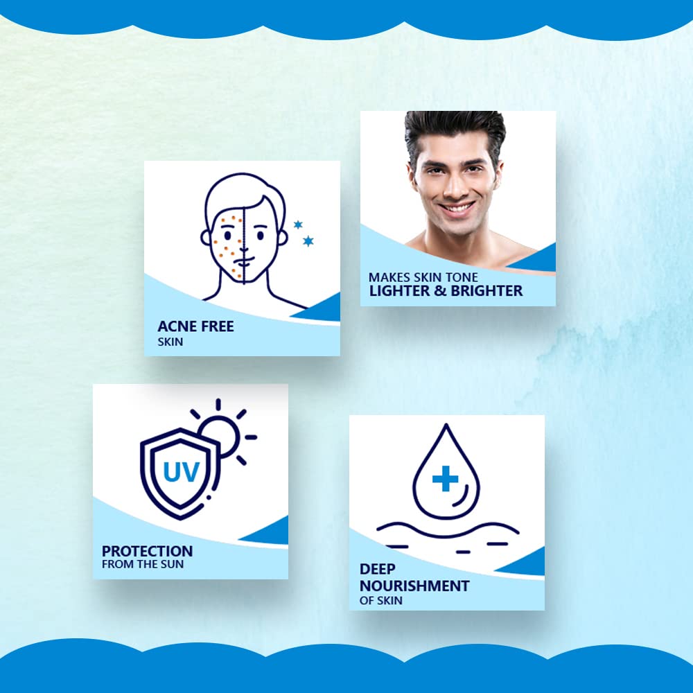 Sunny Herbals Glamour Cream for Reducing Dark Spots | For Men - 100gm