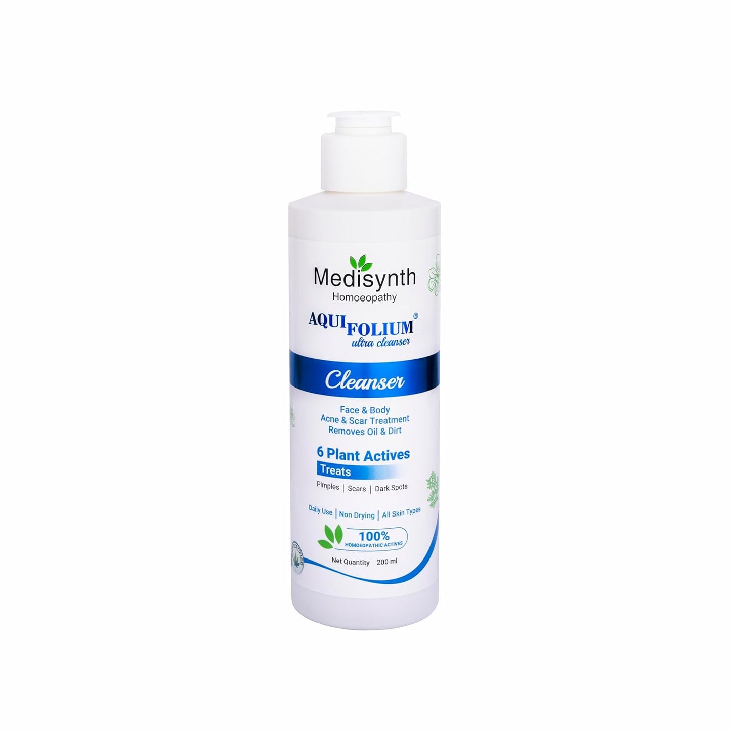Medisynth Aquifolium Ultra Cleanser - 200ml
