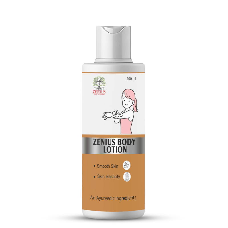 Zenius Body Lotion - Deep Moisturizing Lotion for Soft, Nourished, and Healthy Skin - 200ml Liquid
