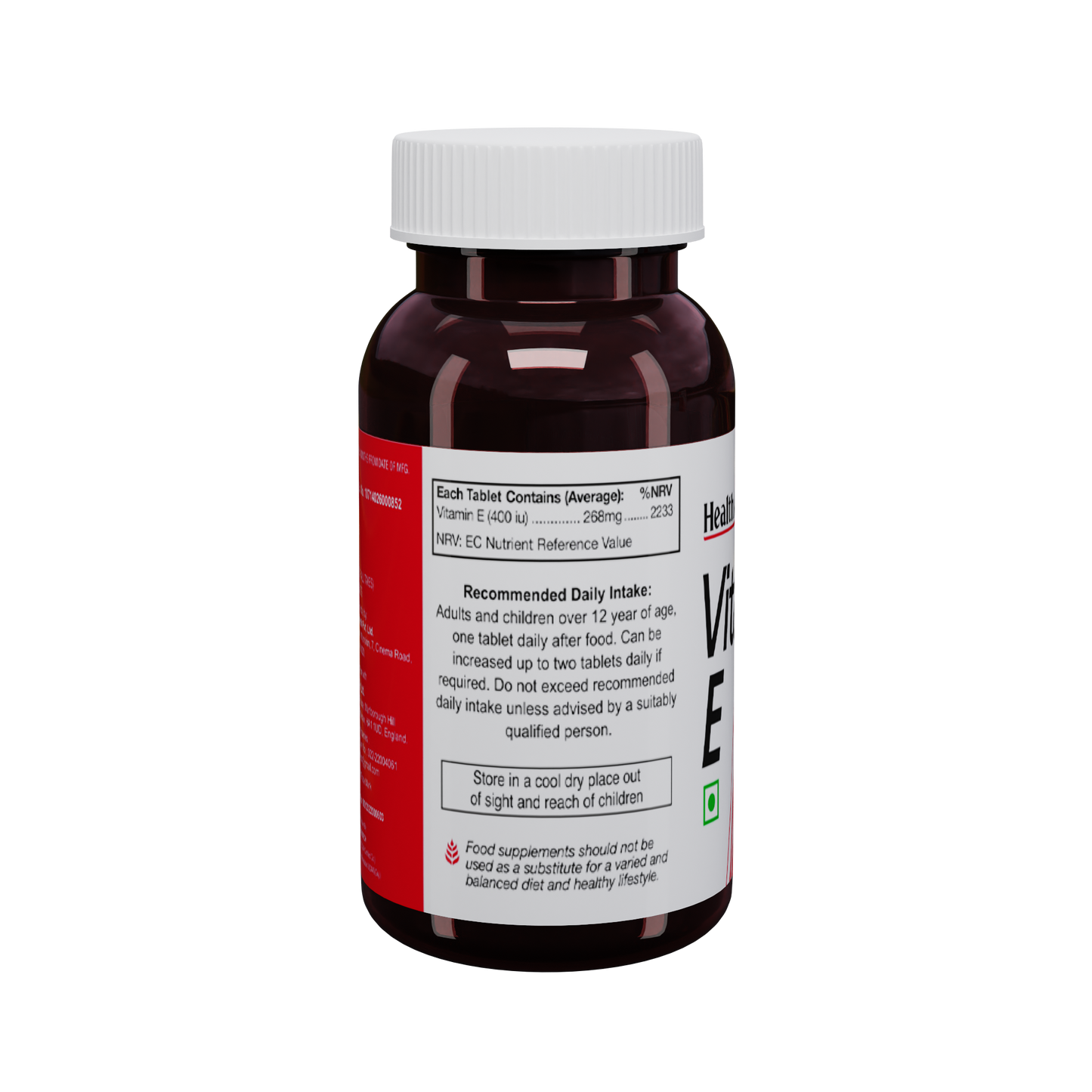 Healthaid Vitamin E 400IU Capsule - 30 Tablets