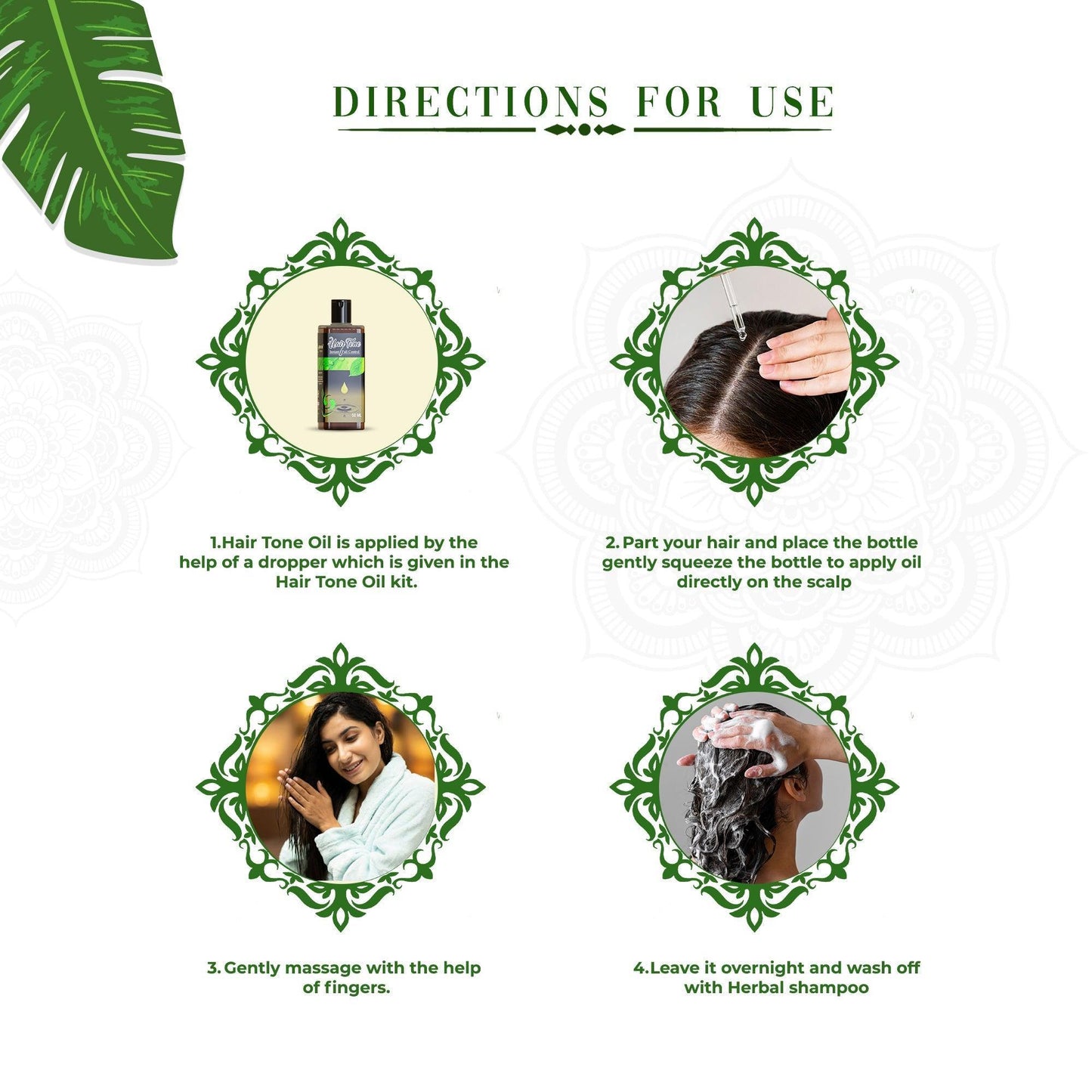 Pharma Science Hair Tone Instant Fall Control Oil - bottle (100 ml)