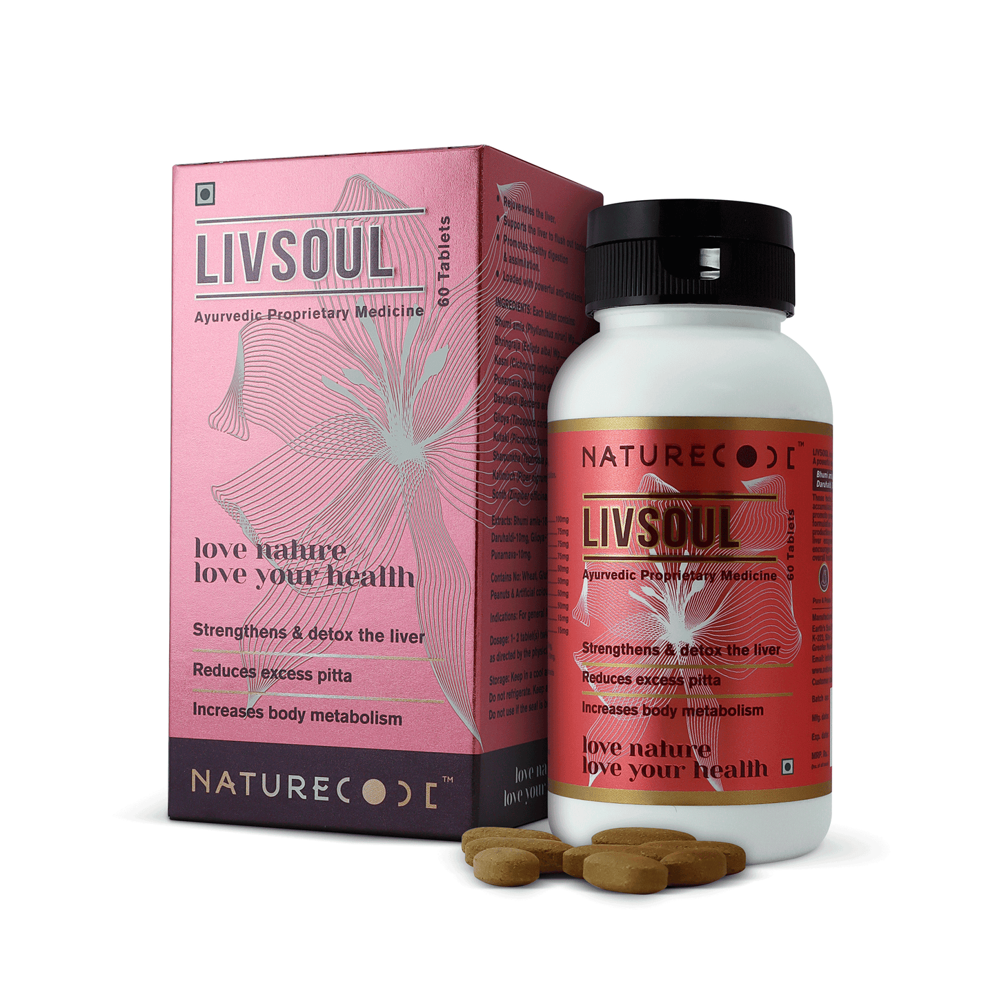 Nature Code Livsoul Tablet - 60 Tablets