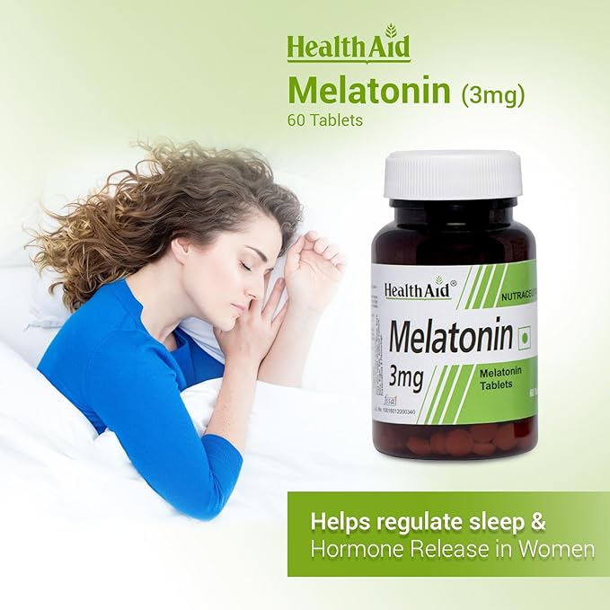 HealthAid Melatonin 3mg Tablet - 60 Tablets