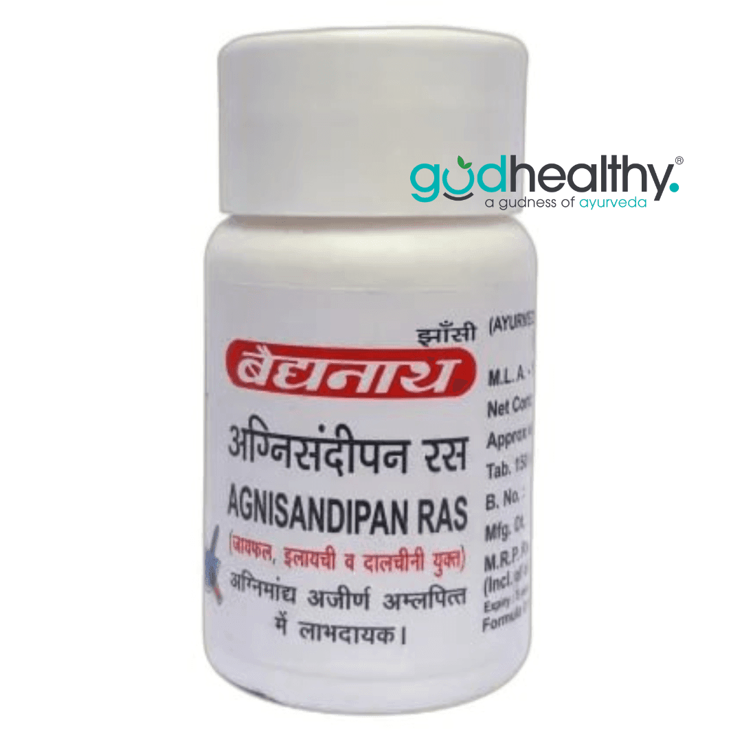 Baidyanath (Jhansi) Agnisandipan Ras Tablet - 80 Tab