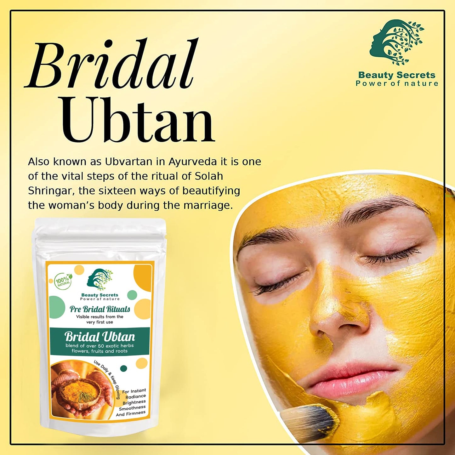 Beauty Secrets Bridal Ubtan Powder - 100gm