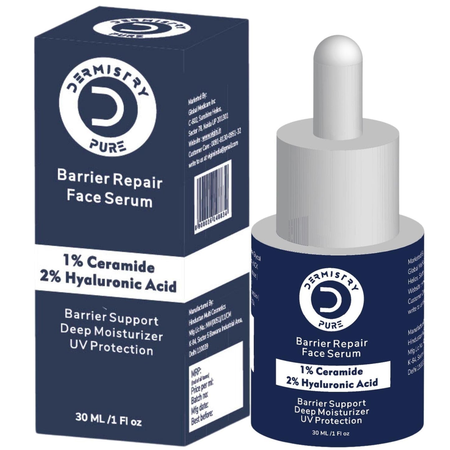 Dermistry 1% Ceramide 2% Hyaluronic Acid Serum