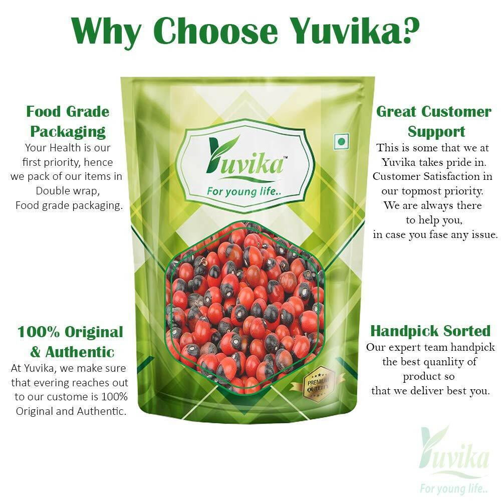 YUVIKA Chirmati Lal - Ratti Lal - Abrus Precatorius - Jequerity Seeds