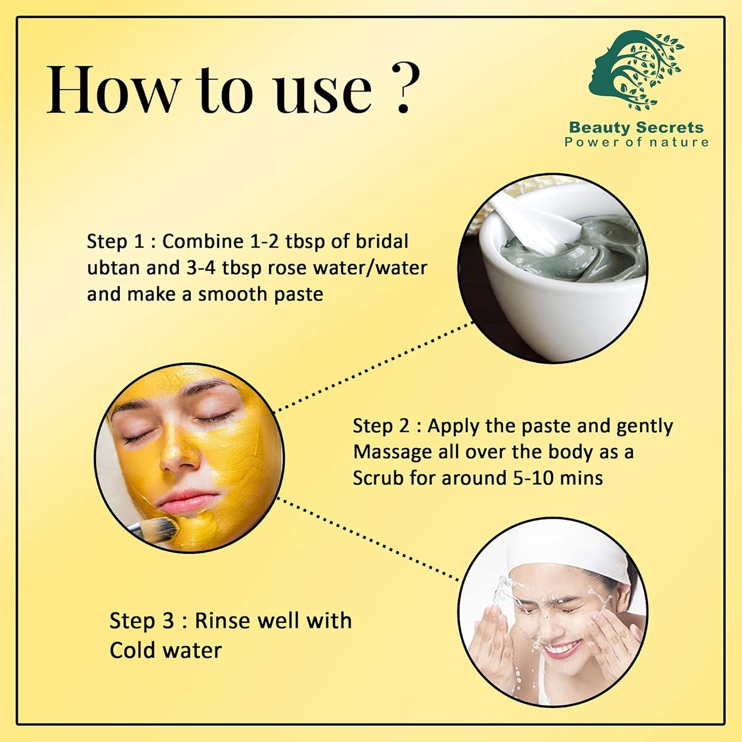 Beauty Secrets Bridal Ubtan Powder - 100gm