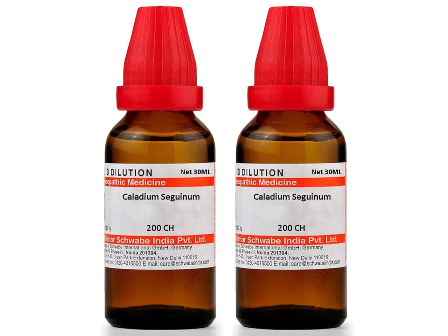 Dr Willmar Schwabe India Caladium Seguinum Dilution 200 CH - 30ml (Pack of 2)