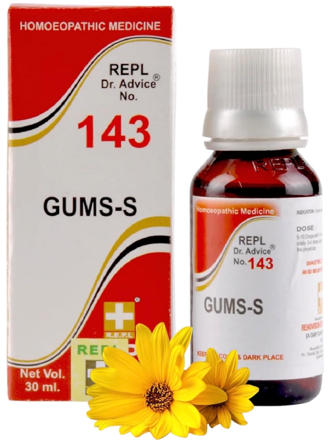 REPL Dr. Advice No.143 Gums-S Drop - 30ml