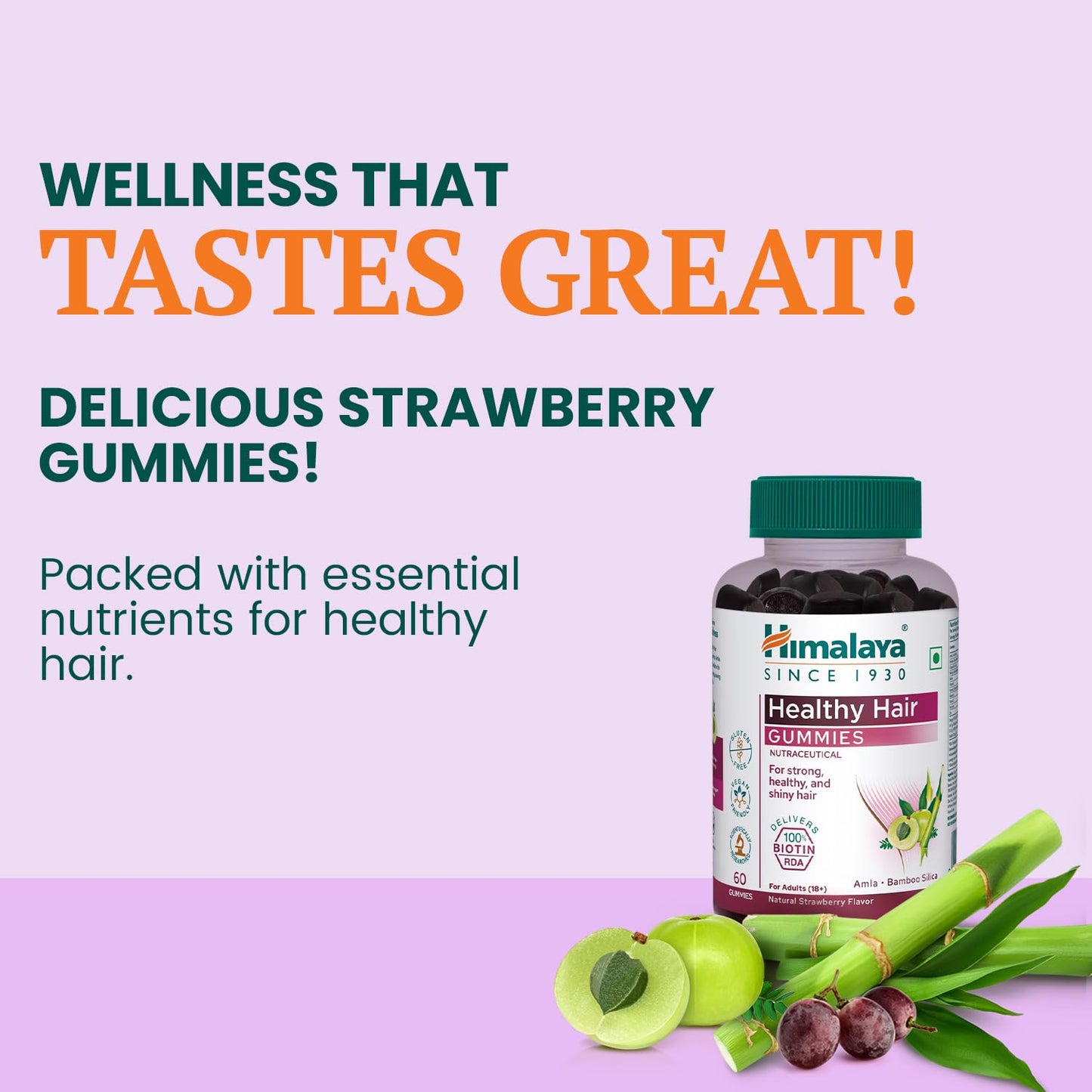 Himalaya Healthy Hair Gummies - 30 Gummies