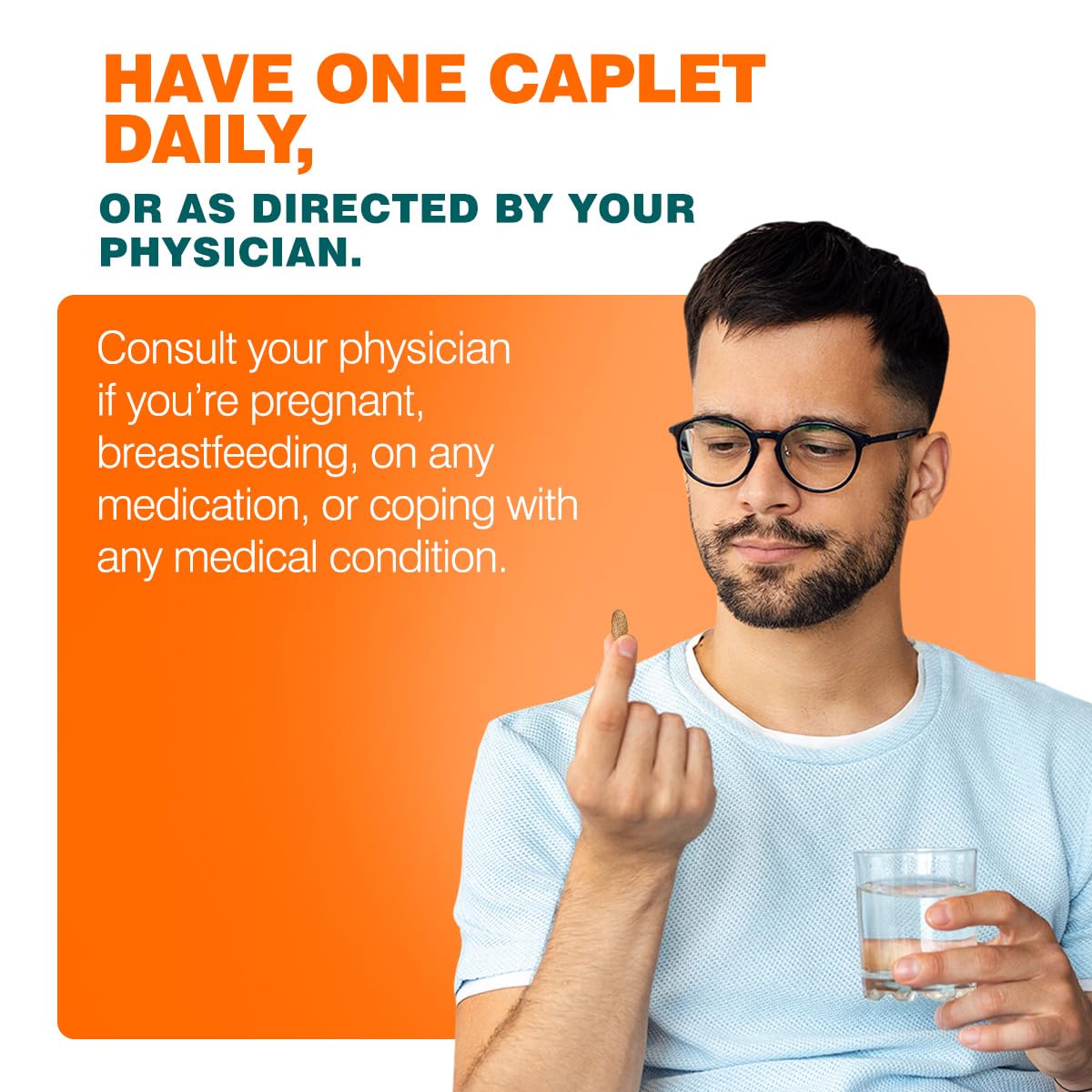 Himalaya Organic Brahmi Caplet | Mind Wellness| Improve Alertness - 30 Caplet