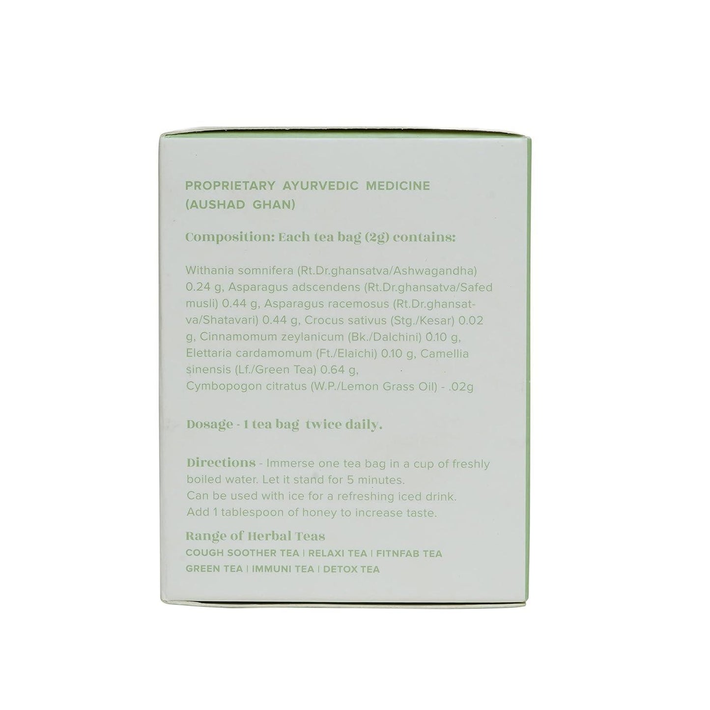 Baidyanath (Jhansi) Ayurvedant Vital-Tea Bag - 10 Tea Bag (2gm Each)