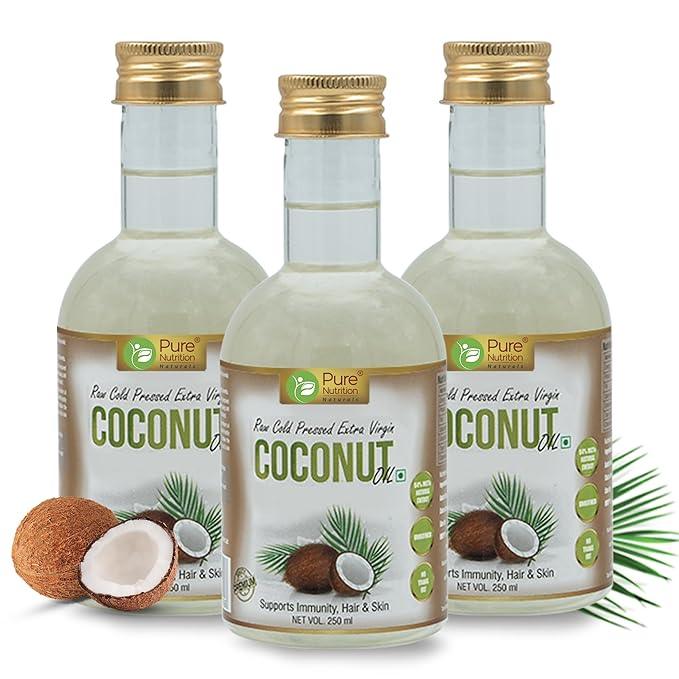 Pure Nutrition Vitals Cold Pressed Raw Virgin Coconut Oil