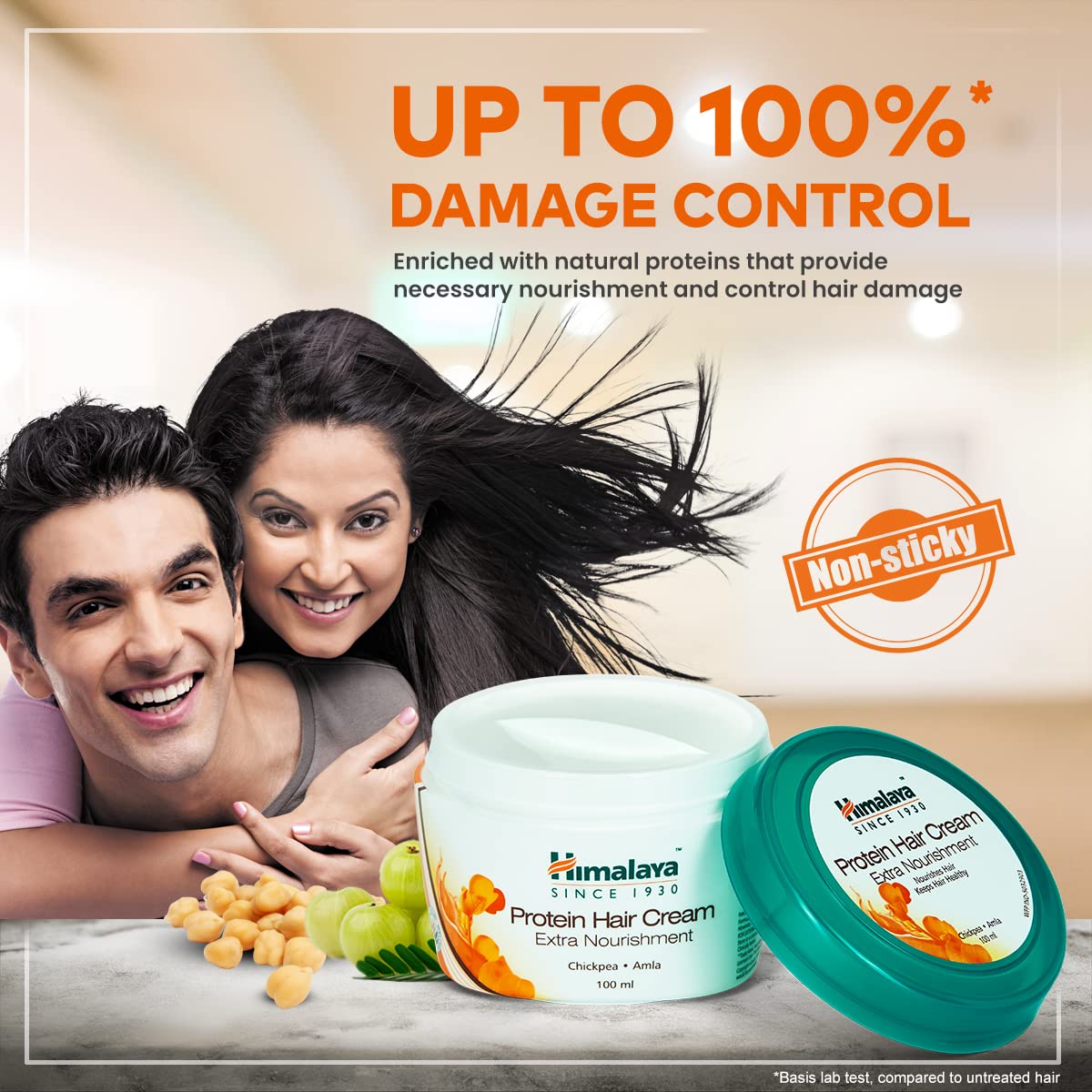 Himalaya Protein Hair Cream | Nourishes & Keeps Hair Healthy - 100gm
