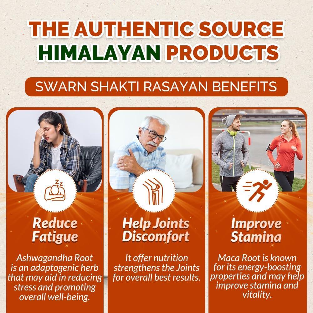 Divya Himalayan Swarn Shakti Rasayan Tablet for Energy Booster - 30 Tablets