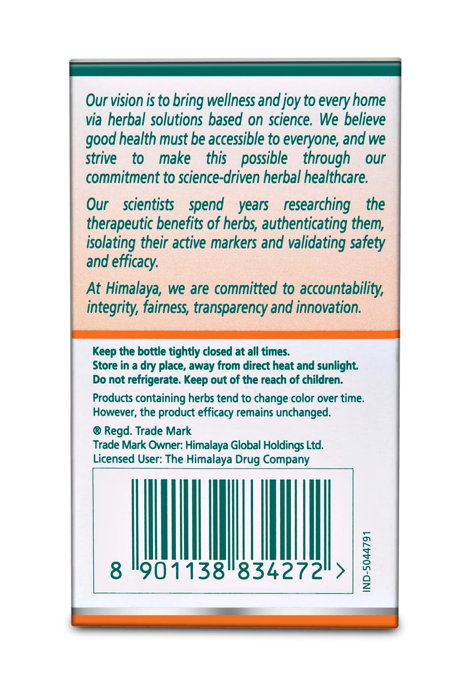 Himalaya Triphala Tablet Bowel Wellness | For Constipation & Stomach Care