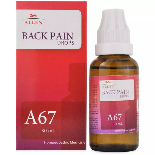 Allen A67 Back Pain Drop - Pack of 2