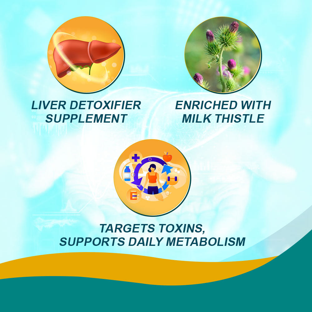 Healthaid Livercare (Prolonged Release) Tablet - 60 Tablets