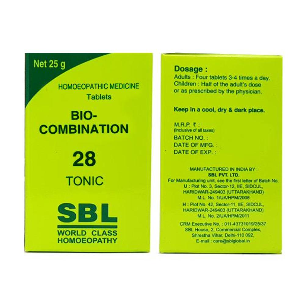 SBL Bio-Combination 28 Tablet - 450gm