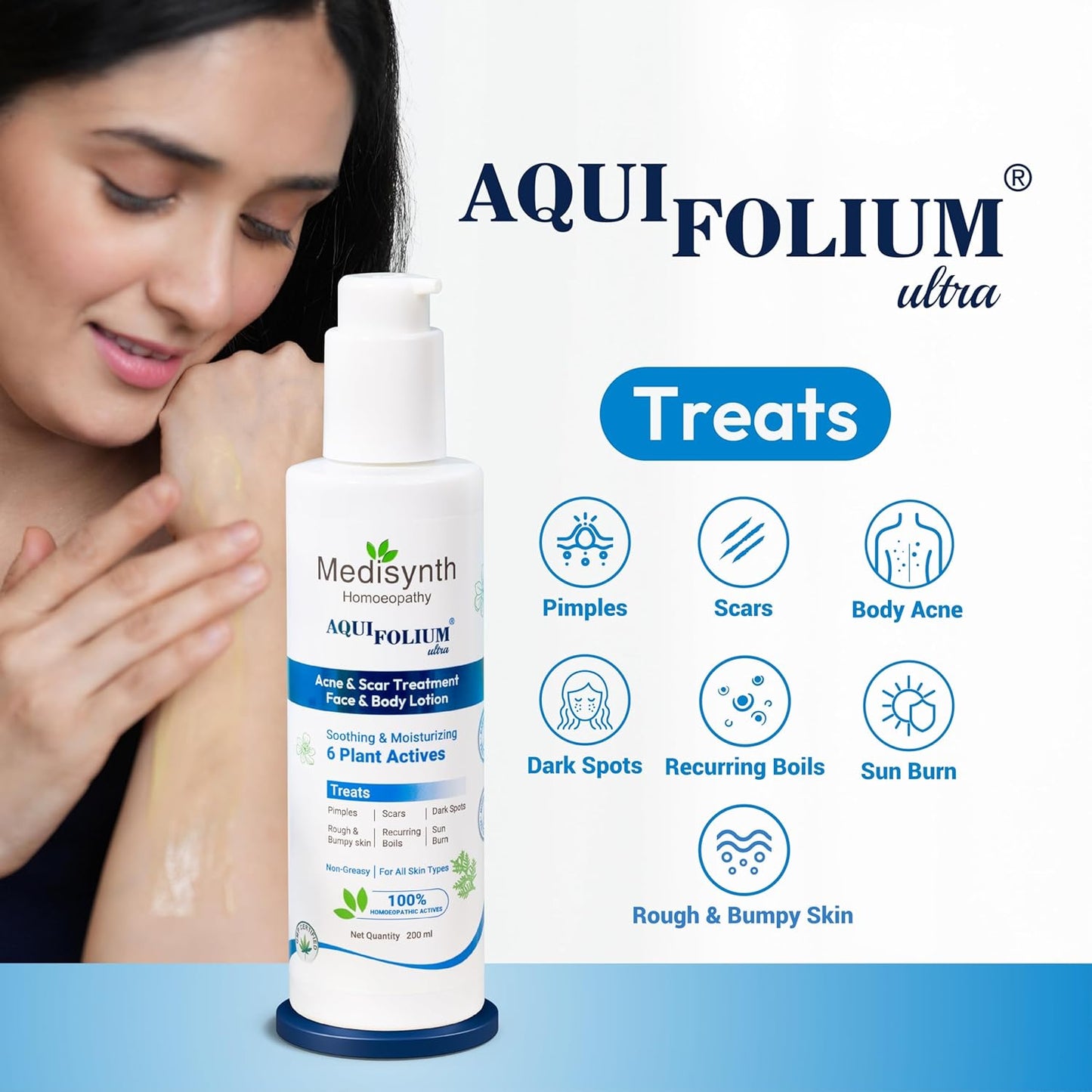 Medisynth Aquifolium Ultra Lotion - 200ml