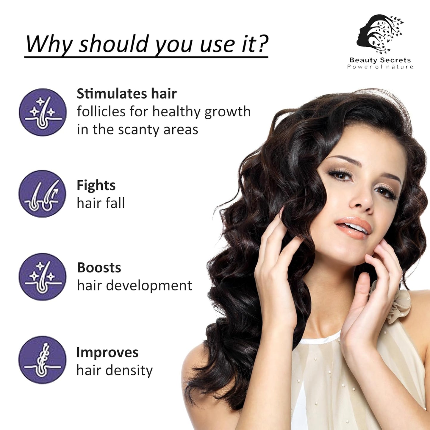 Beauty Secrets Saw Palmetto Serum - 30ml