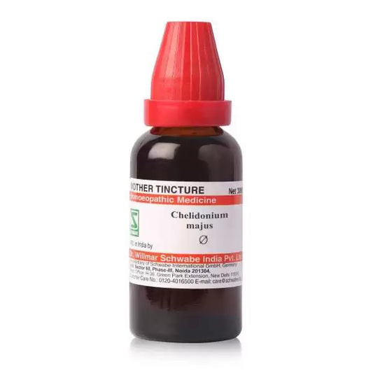 Dr Willmar Schwabe India Chelidonium Majus Mother Tincture Q - 30ml - Pack of 2