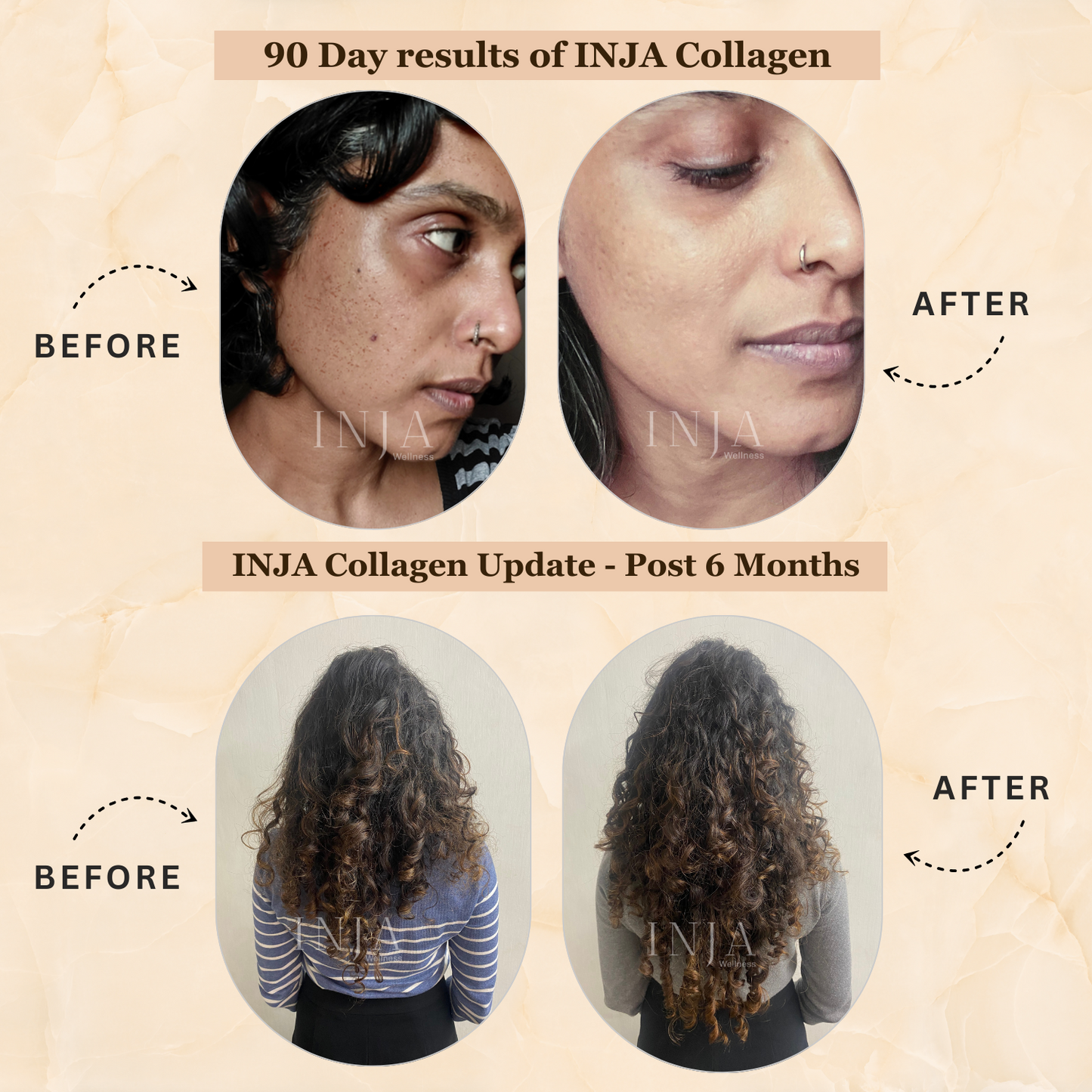 Inja Veg Collagen Powder Natural - 150gm Powder