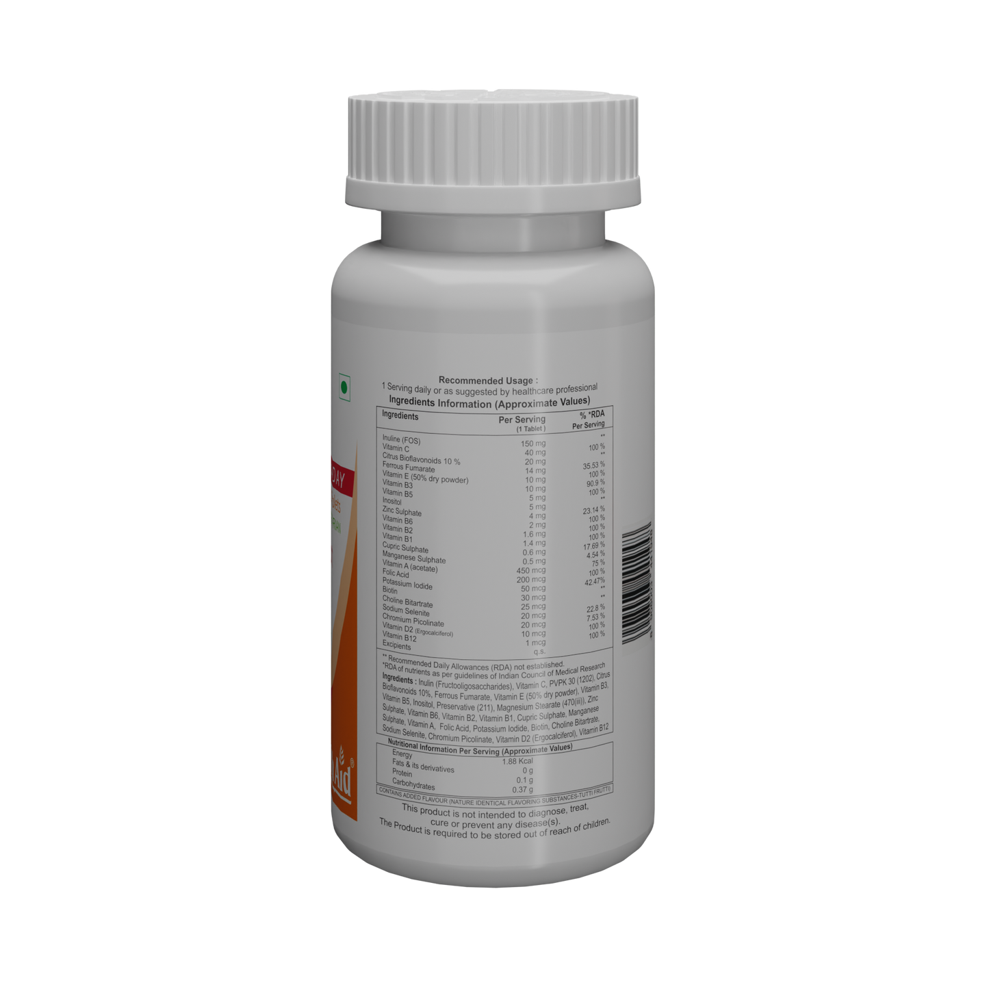 HealthAid Children's Multivitamins & Minerals Chewable Tablet - 90 Chewable Tablet