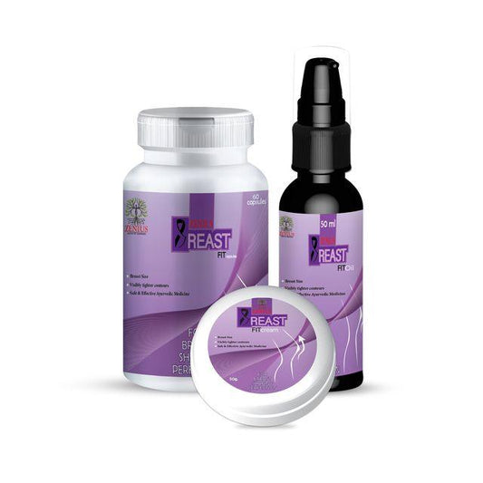 Zenius Breast-Fit Kit - Breast Growth Medicine for Breast Enlargement and Tightening