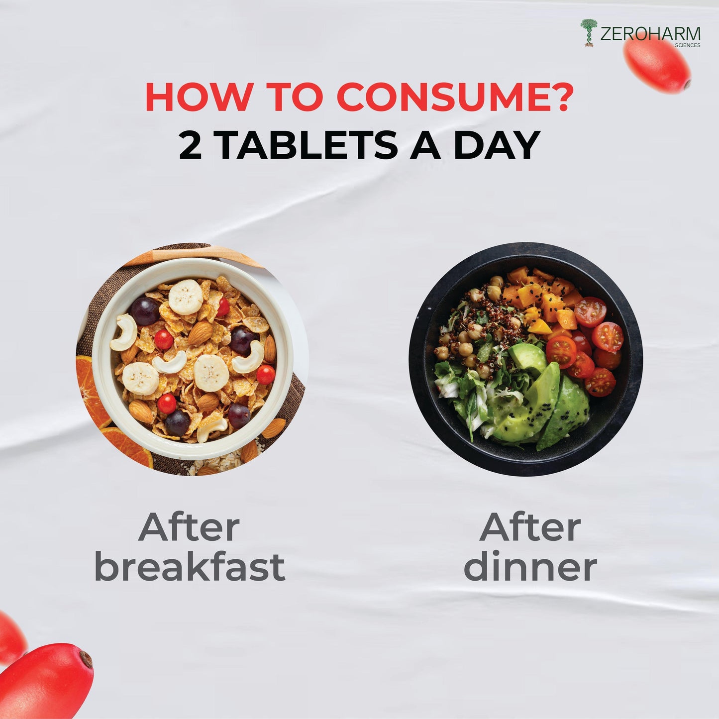 Zeroharm Holistic 98% Pure Berberine Tablets - 800mg Berberine Extract Per Day - Supports Healthy Blood Sugar, Cholestrol Levels for Men & Women - Nano Formulated 60 Tablets