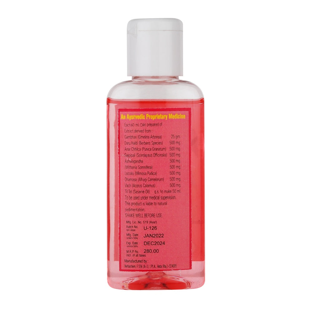 Uvaar Combi Pack of 60ml Oil and 30 Capsule