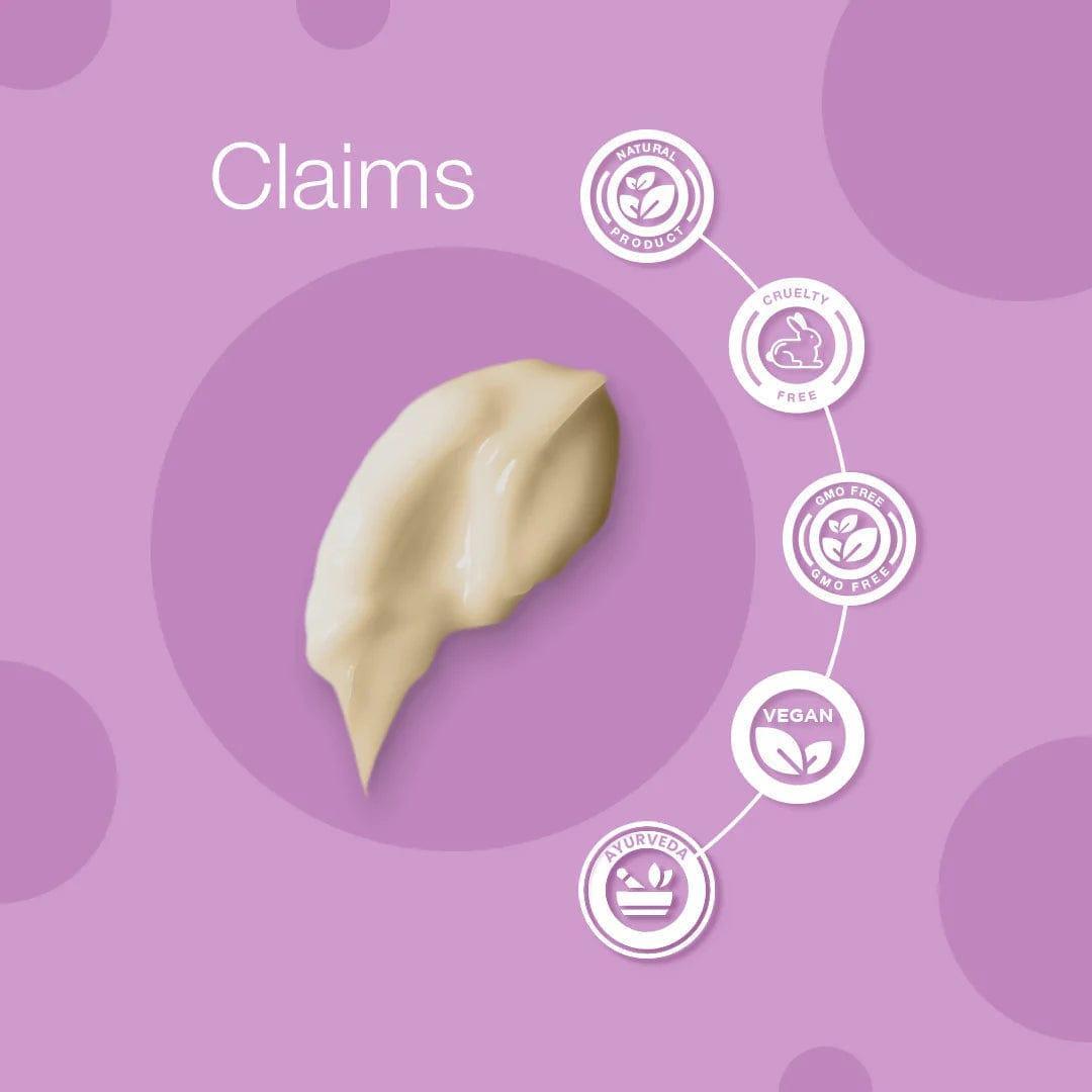 Sqineca Sqineca VAT 21 Ayurvedic V tightening cream helps to Improves the elasticity 50g