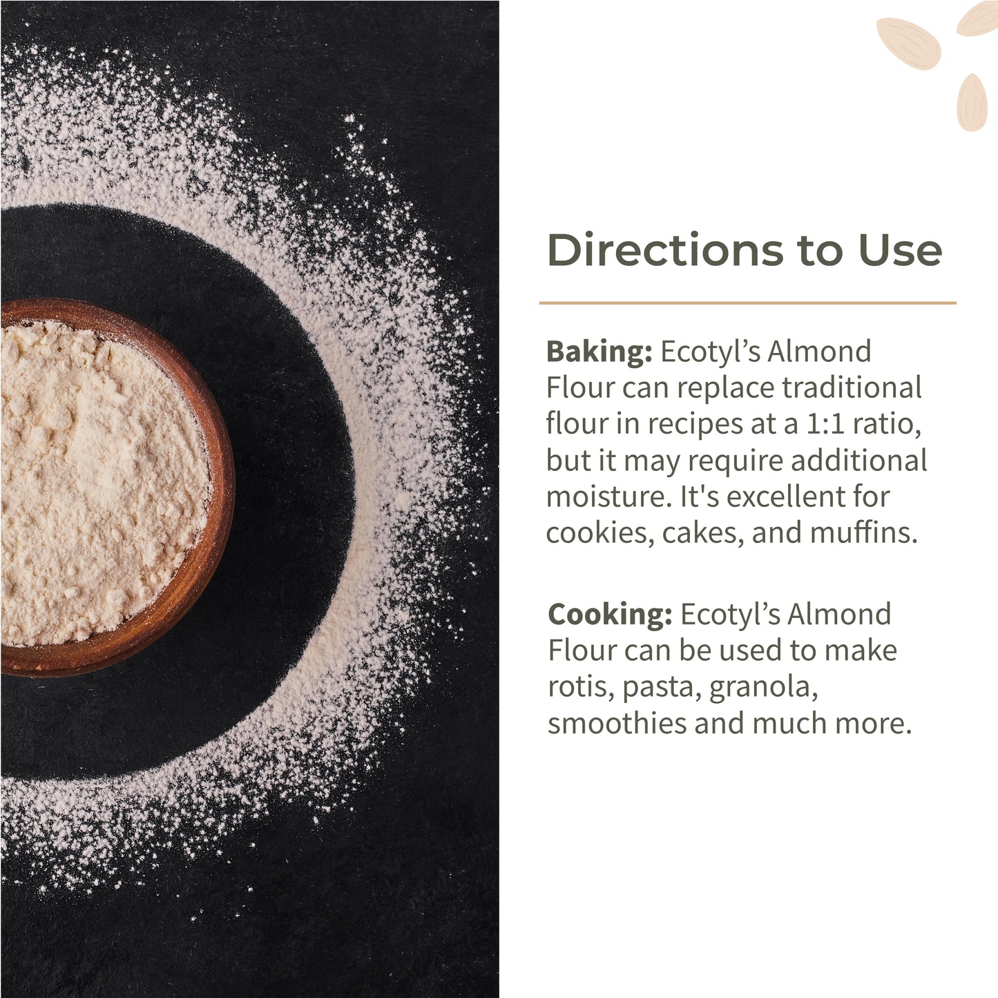 Ecotyl Almond Flour (Blanched) - 200g