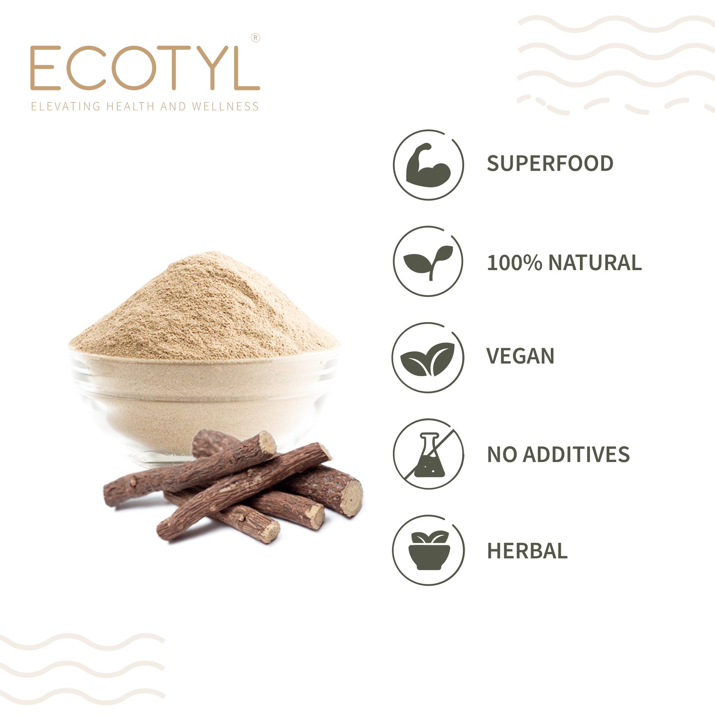 Ecotyl Ashwagandha Root Powder - 100gm
