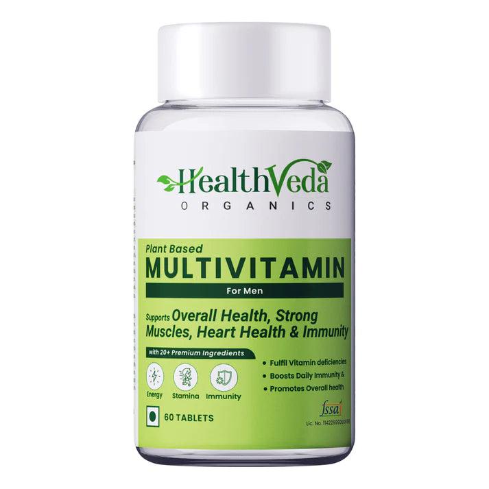 Health Veda Organics Multivitamin for Men Tablet - 60 Tablets