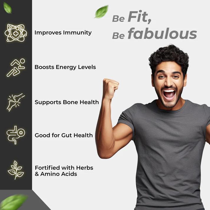 Health Veda Organics Multivitamin for Men Tablet - 60 Tablets