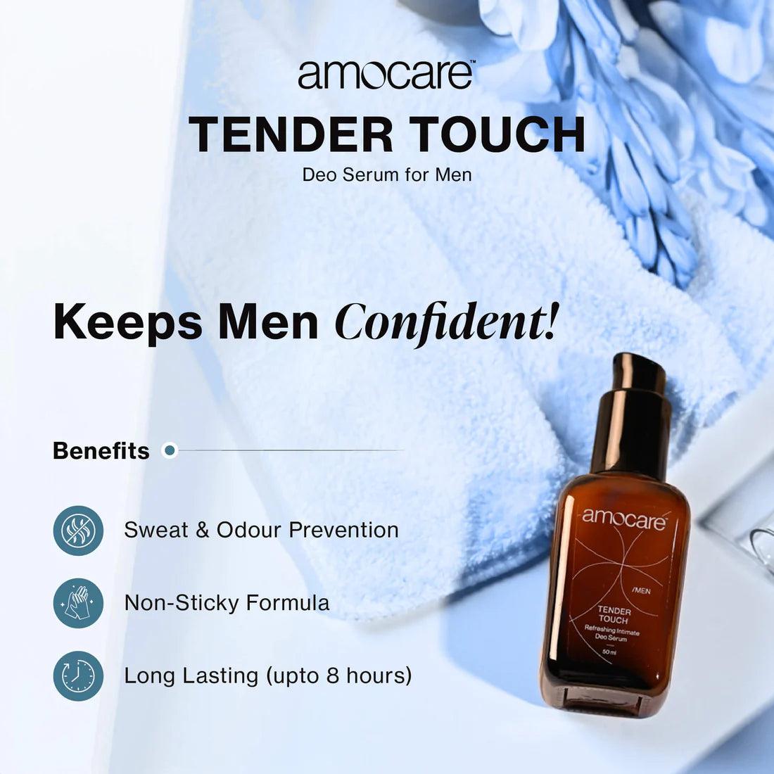 Amocare Tender Touch Intimate Deo Serum for Men - 50ml