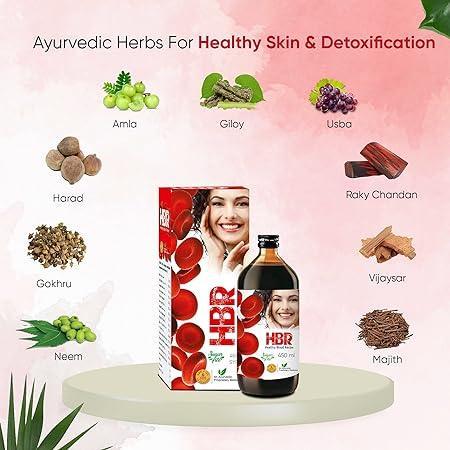 Ambic HBR Sugar Free Tonic for Healthy Skin and Hair (450ml Each)