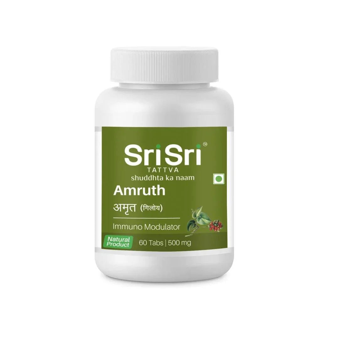 Sri Sri Tattva Amruth Tablet - 500mg - 60 Tablet - Pack of 2