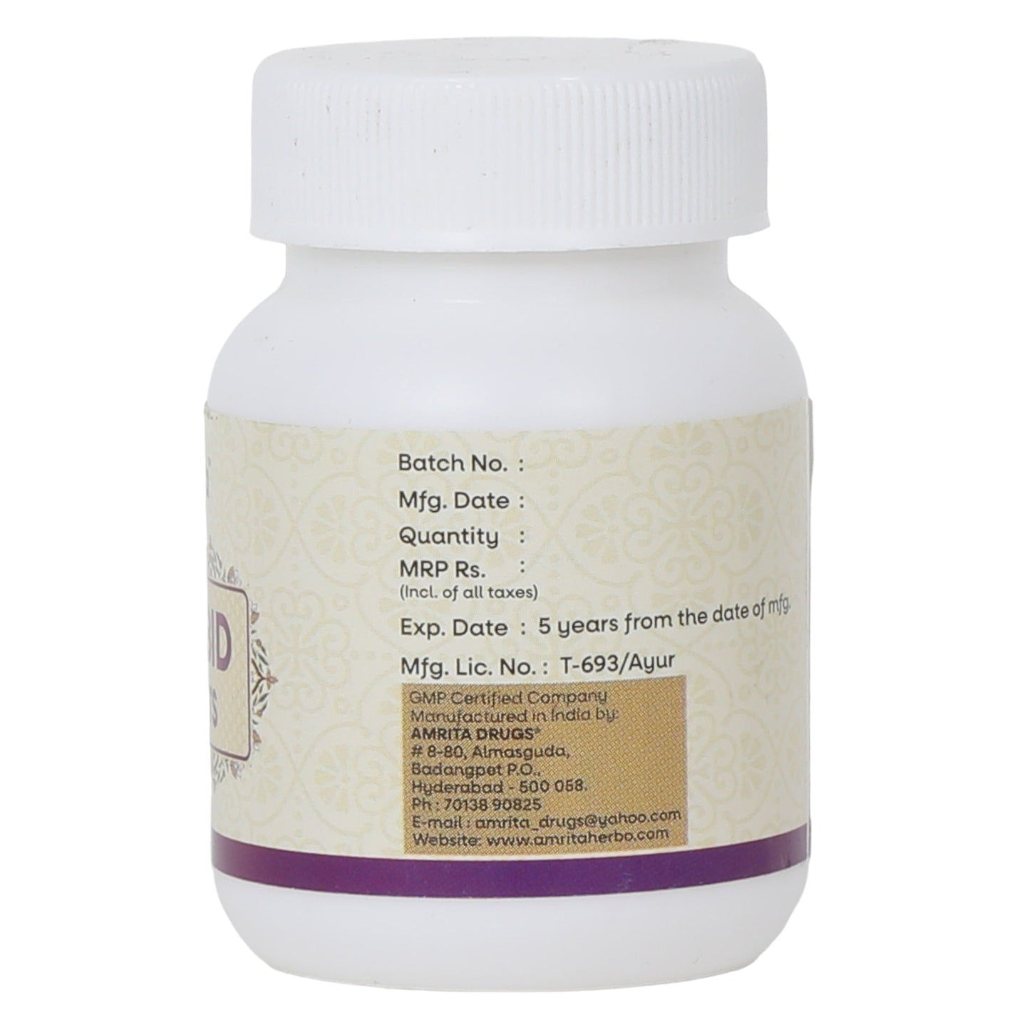 Amrita Anxibid Tablet - 60 Tablets