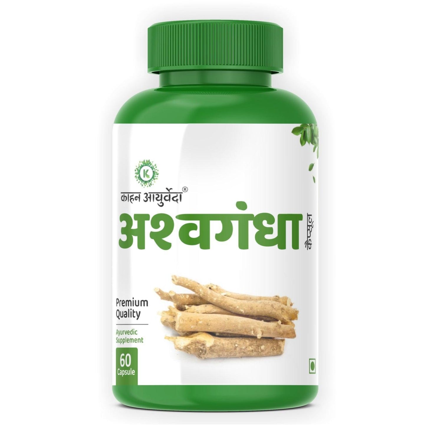 Kaahan Ayurveda Ashwagandha Capsule - 60 Capsules