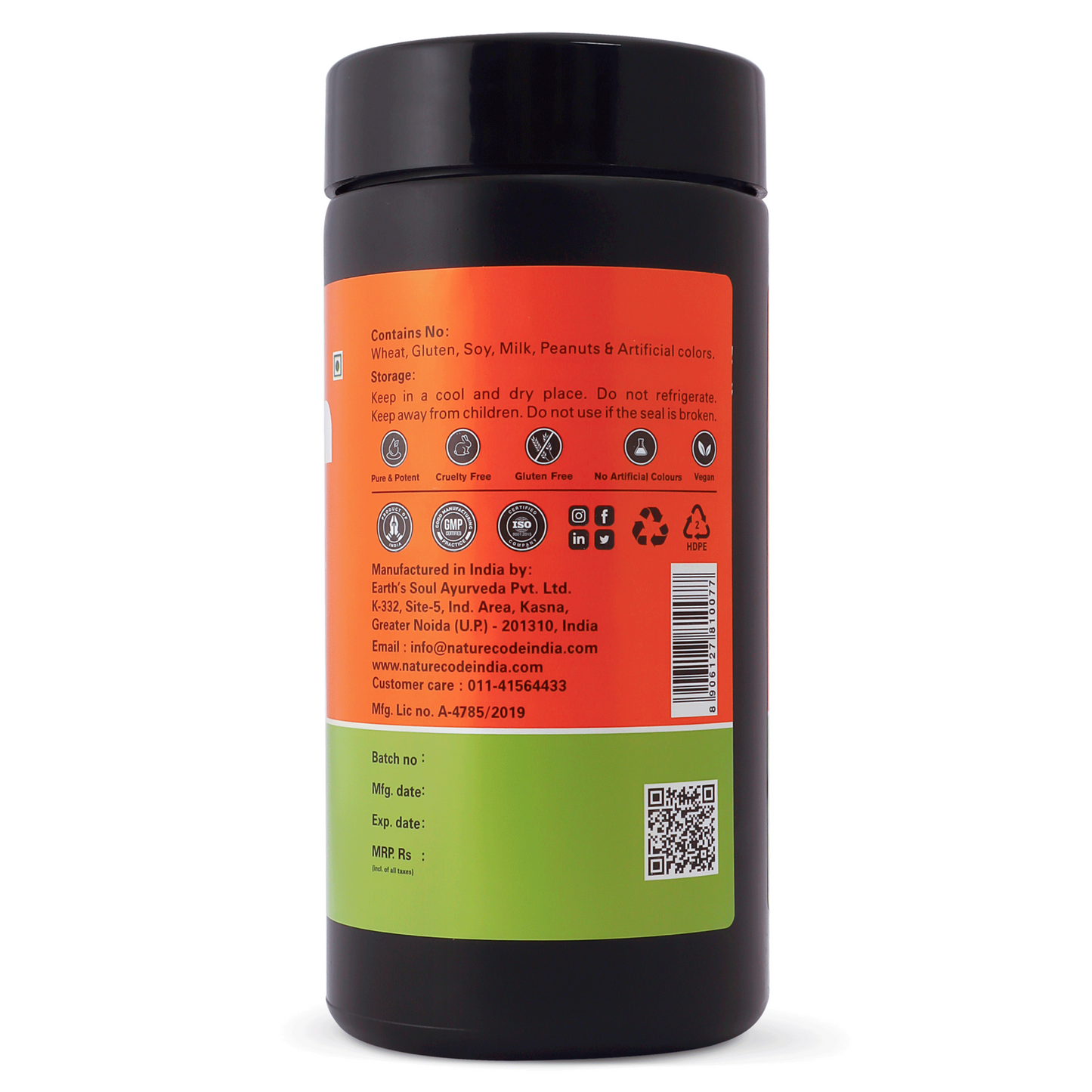 Nature Code Ayush Kwath - 120gm Powder