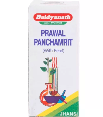 Baidyanath (Jhansi) Prawal Panchamrit (with Pearl) Tablet