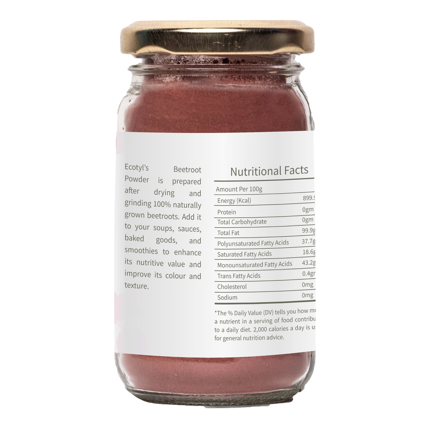 Ecotyl Beetroot Powder - 100gm