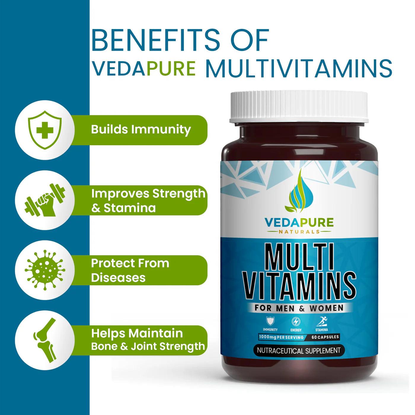 Vedapure Multivitamin & Multiminerals for Men & Women Capsule