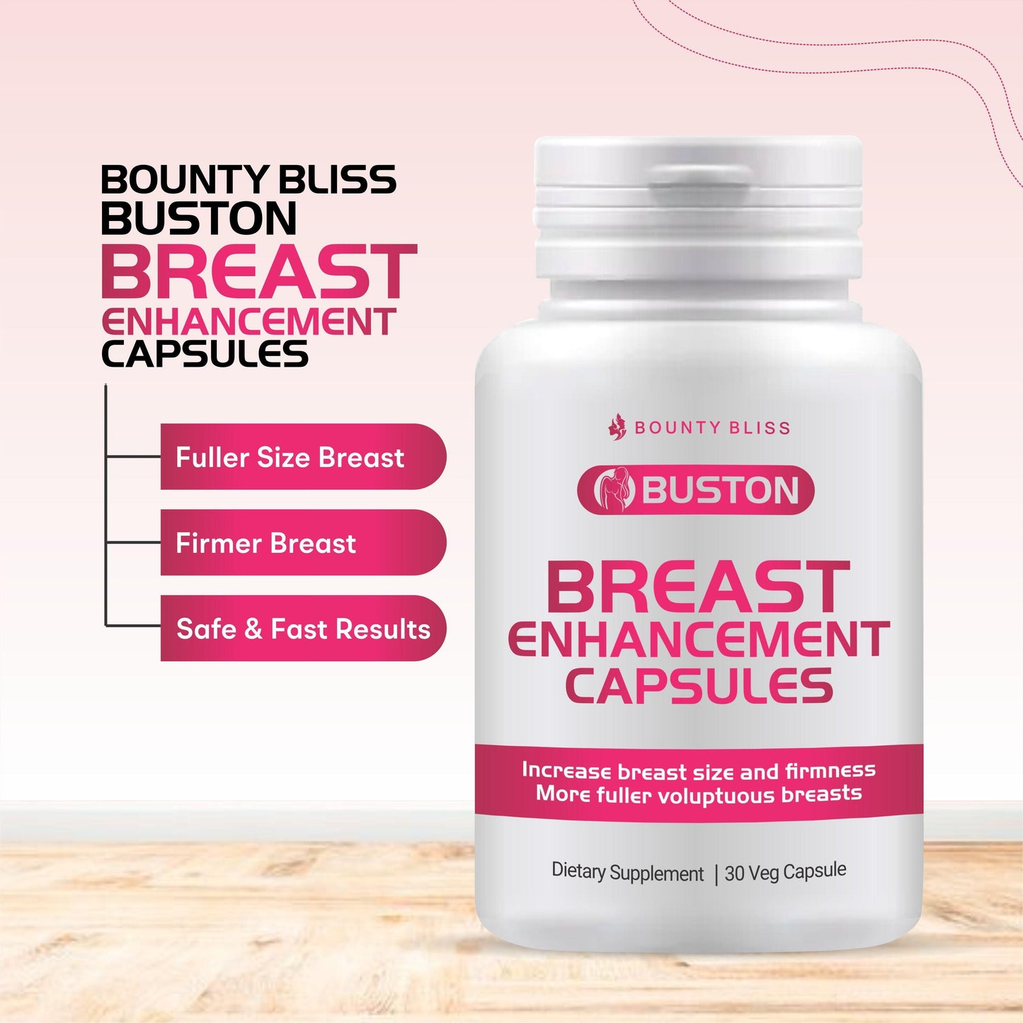 Buston Breast Enlargement Capsule - 30 Capsules