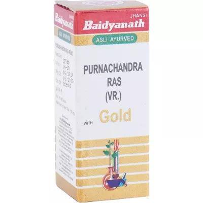 Baidyanath (Jhansi) Purnachandra Ras (Vr.) with Gold Tablet