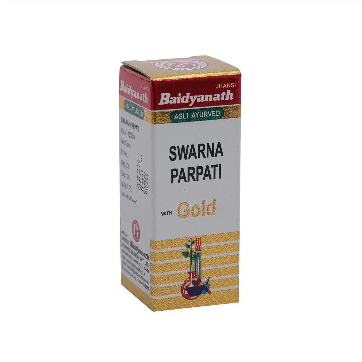 Baidyanath (Jhansi) Swarna Parpati with Gold (1gm Each)